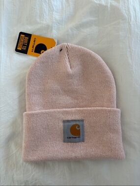 Carhartt Soft Pink Cuffed Beanie